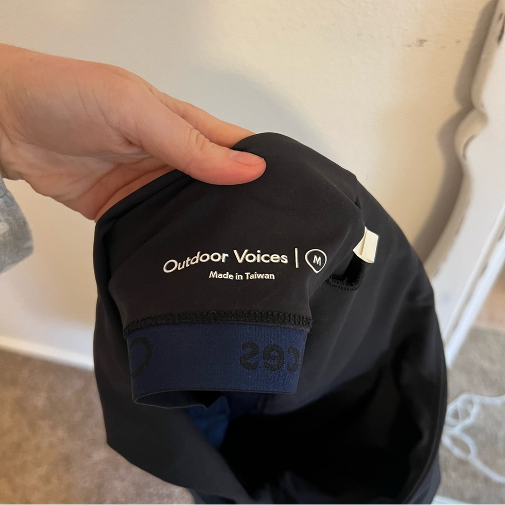 Outdoor Voices One Shoulder Dress Black - Picture 3 of 3